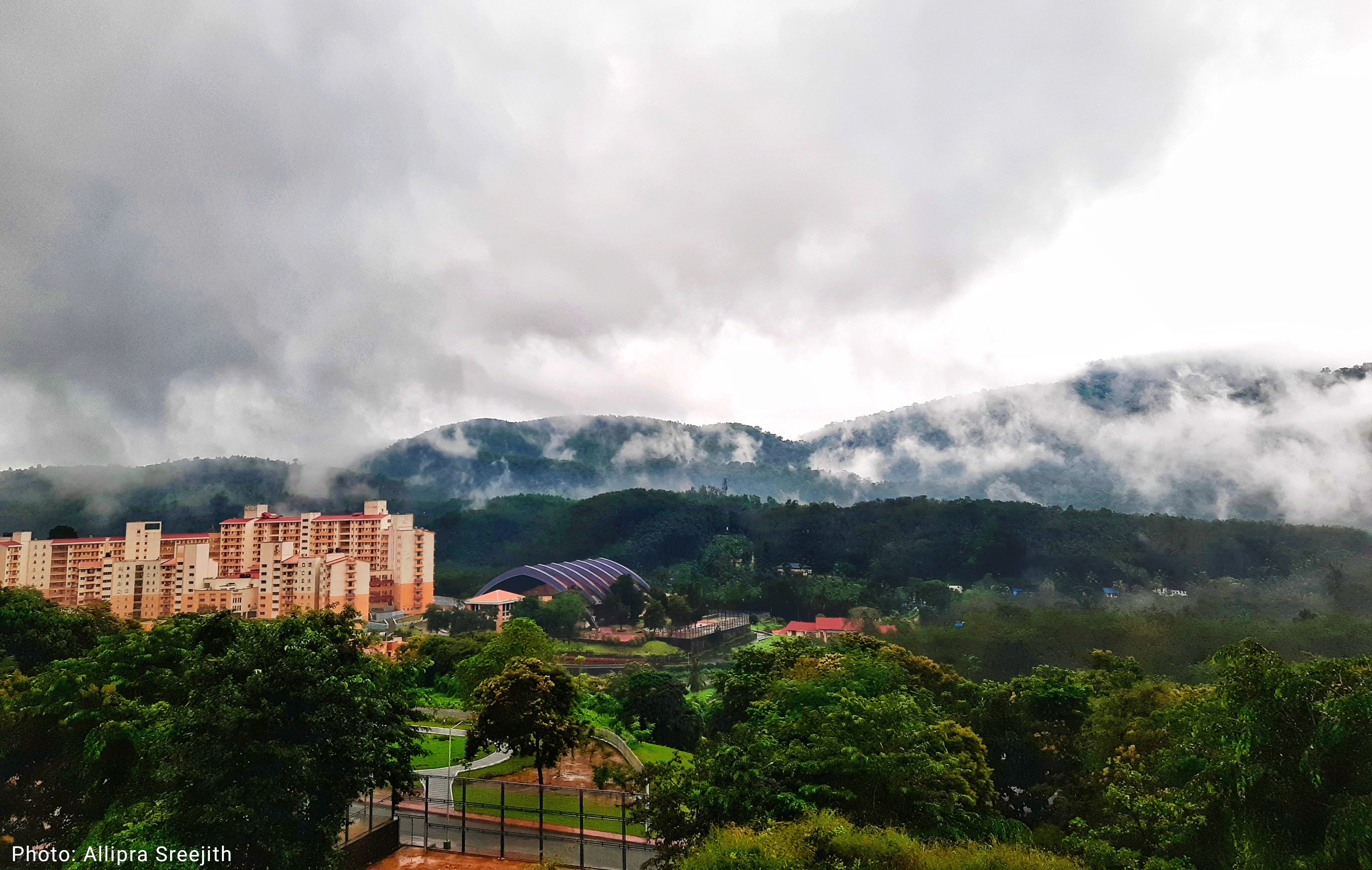 Aerial View of campus