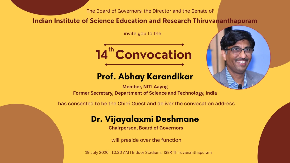 Convocation Invitation 2025