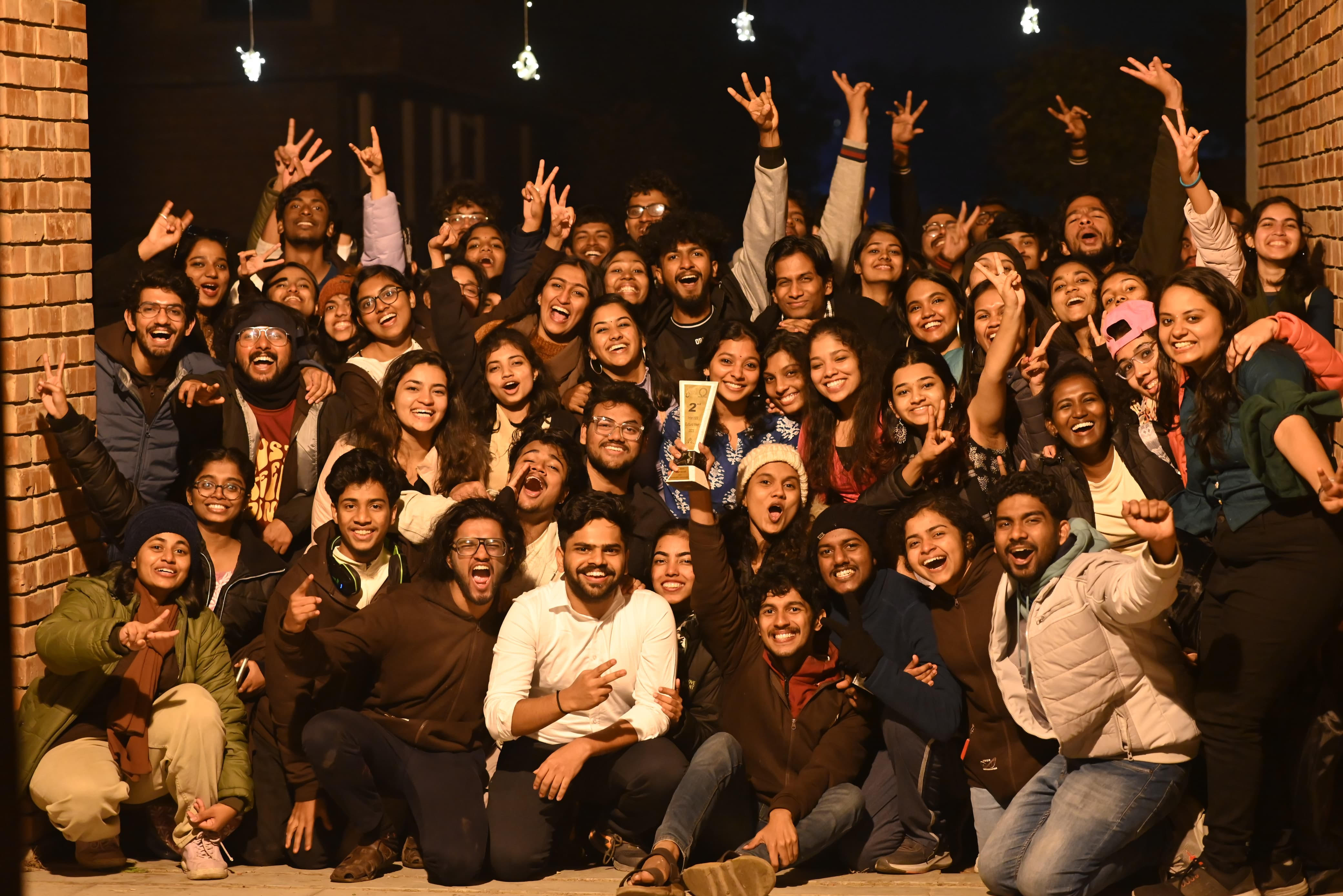 Group photo of IISER TVM Team