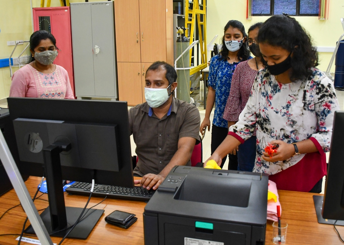 Inauguration of 500MHz solid-state NMR Photos - 1