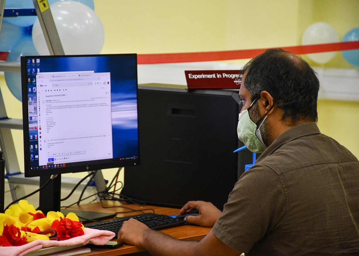 Inauguration of 500MHz solid-state NMR Photos - 2