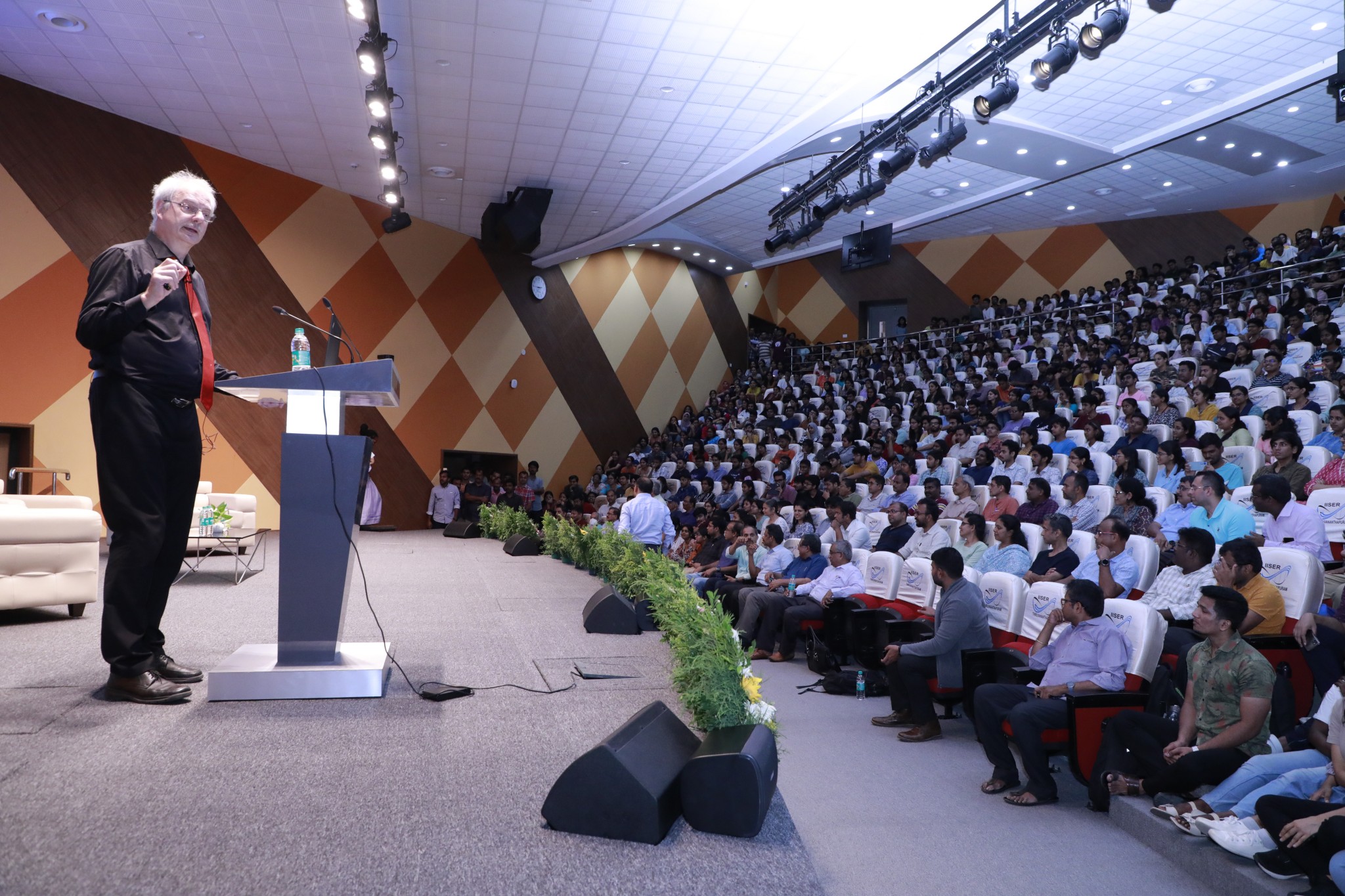 Photo of Prof Meldal Visit