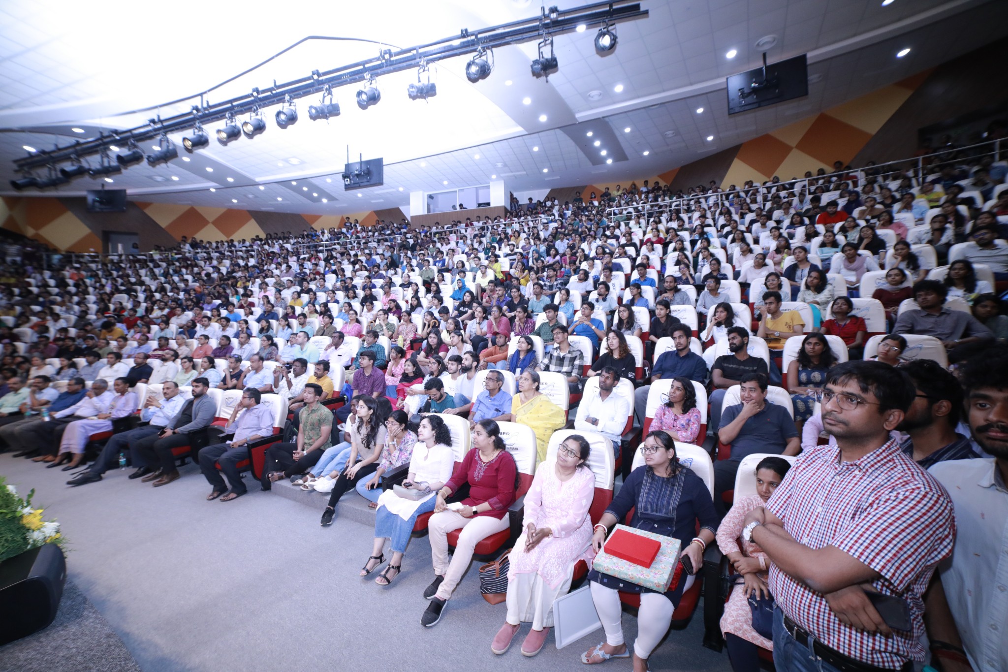 Photo of Prof Meldal Visit