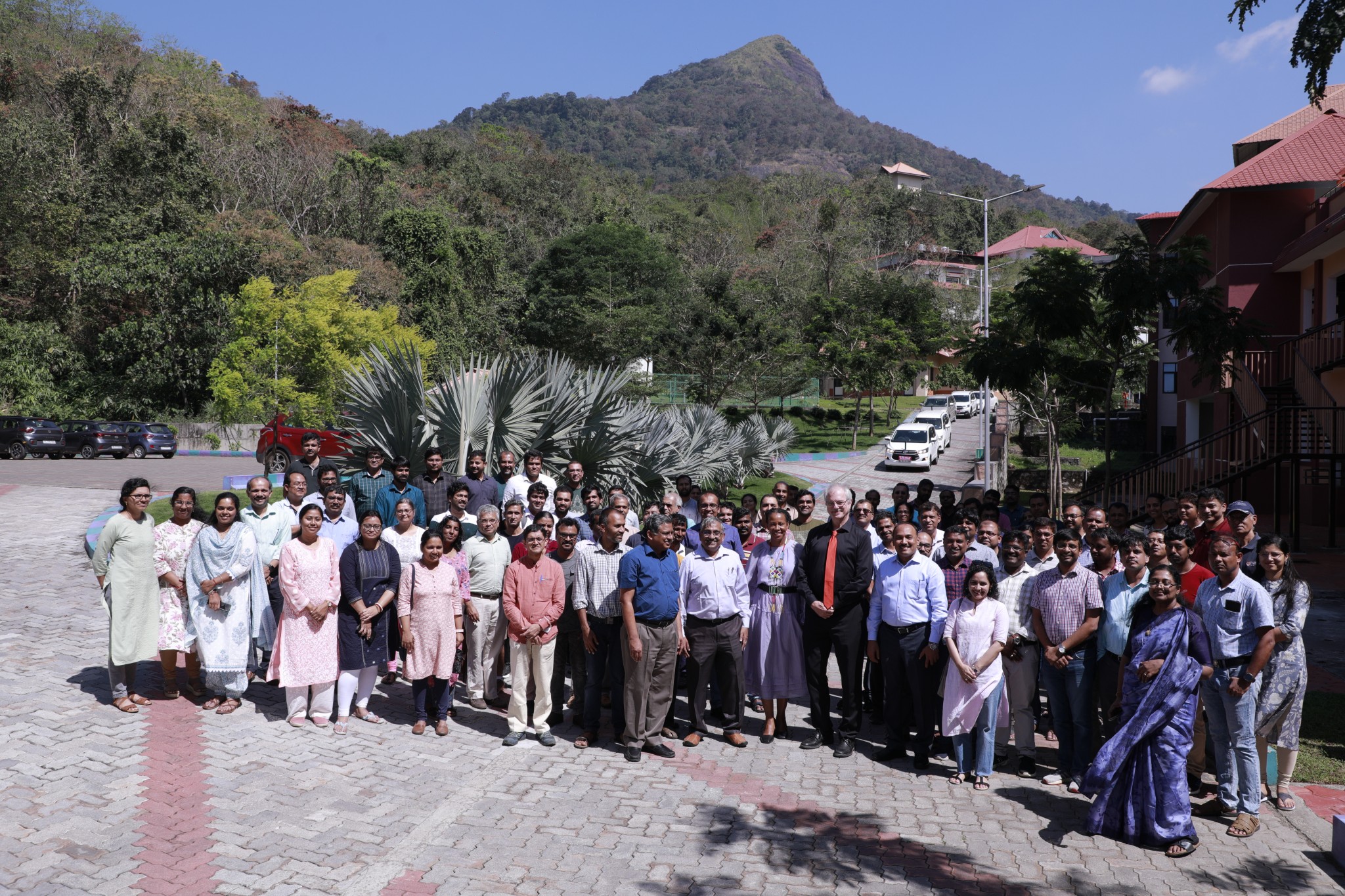 Photo of Prof Meldal Visit